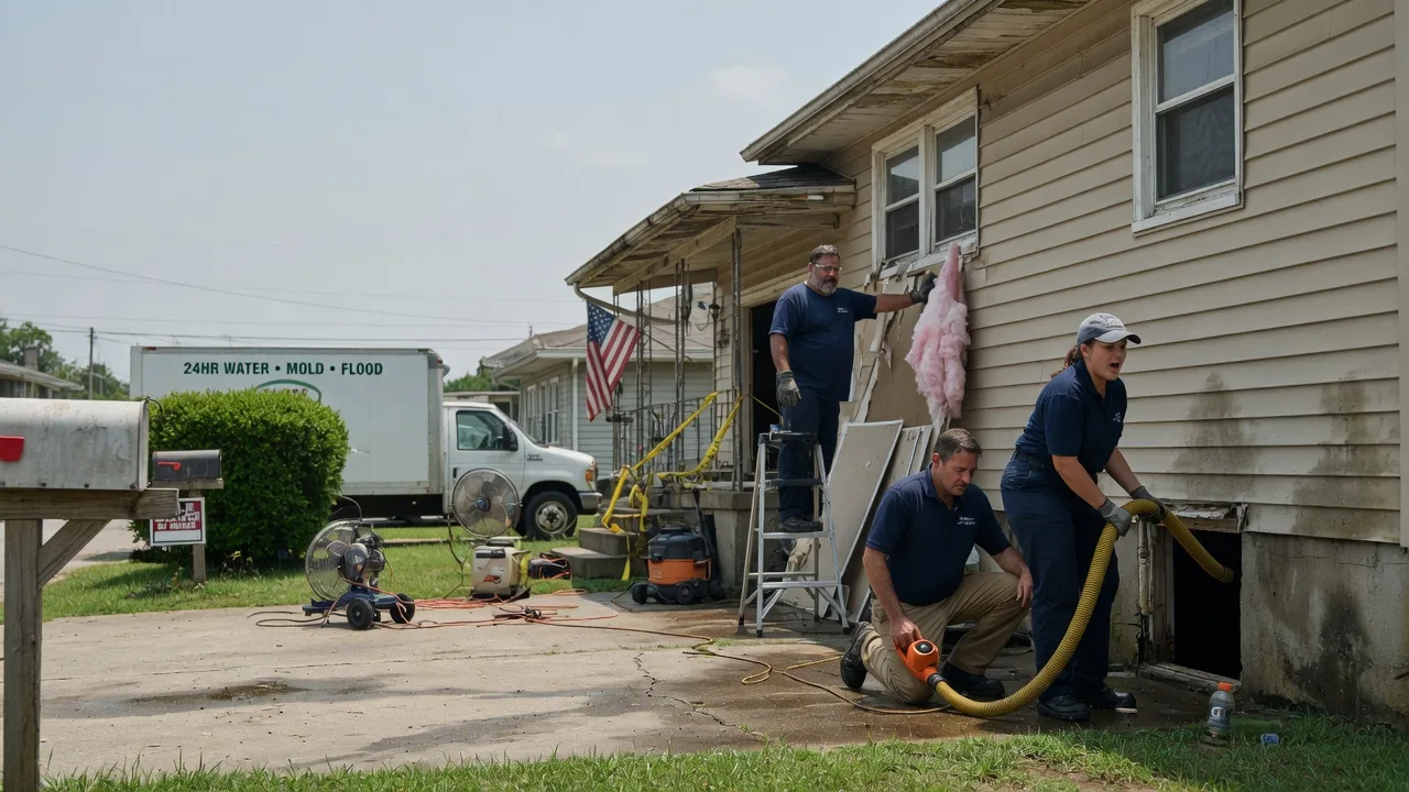 Water Damage Repair in Leavenworth, IN near me